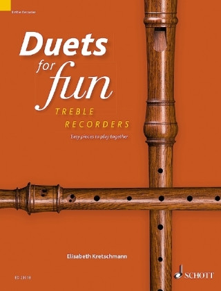 Book DUETS FOR FUN TREBLE RECORDER Elisabeth Kretschmann