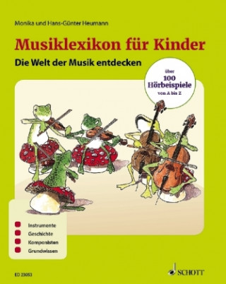 Kniha Musiklexikon für Kinder Hans-Günter Heumann