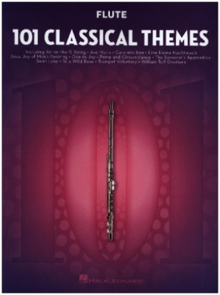 Tiskovina 101 Classical Themes -For Flute- (Book) Various