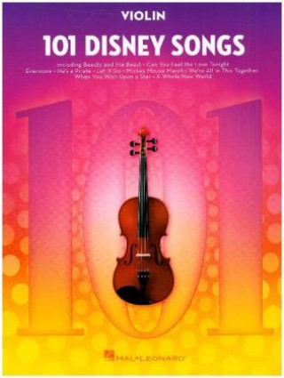 Nyomtatványok 101 Disney Songs -For Violin- 