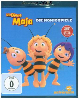 Wideo Die Biene Maja - Die Honigspiele 3D, 1 Blu-ray Jan Delay