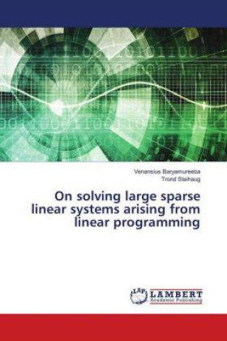 Kniha On solving large sparse linear systems arising from linear programming Venansius Baryamureeba