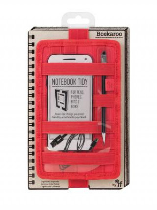 Carte Bookaroo Notebook Tidy - Red 
