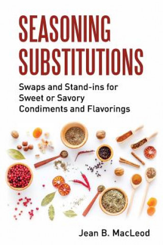 Kniha Seasoning Substitutions Jean B MacLeod