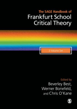 Carte SAGE Handbook of Frankfurt School Critical Theory Beverley Best