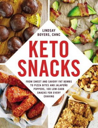 Kniha Keto Snacks Lindsay Boyers