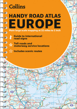 Könyv Collins Handy Road Atlas Europe Collins Maps