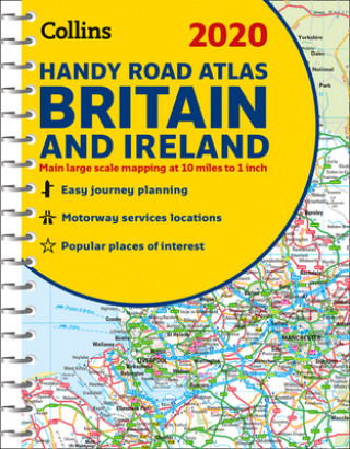 Könyv 2020 Collins Handy Road Atlas Britain and Ireland Collins Maps