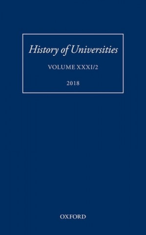 Książka History of Universities Mordechai Feingold