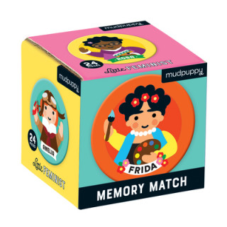 Joc / Jucărie Little Feminist Mini Memory Match Game Galison Mudpuppy