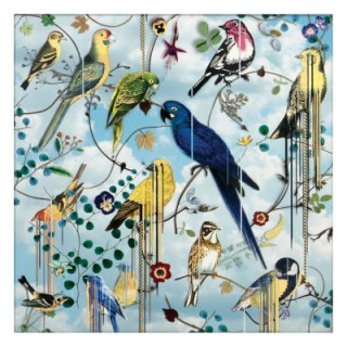 Kniha Christian Lacroix Birds Sinfonia 250 Piece 2-Sided Puzzle Christian Lacroix