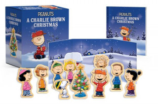 Carte Charlie Brown Christmas Wooden Collectible Set Charles Schulz
