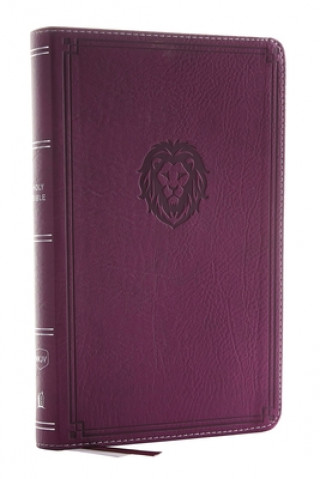 Книга NKJV, Thinline Bible Youth Edition, Leathersoft, Purple, Red Letter, Comfort Print Thomas Nelson