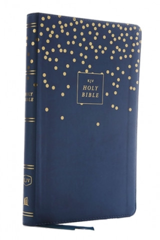 Kniha KJV, Thinline Bible Youth Edition, Leathersoft, Blue, Red Letter, Comfort Print Thomas Nelson