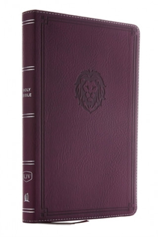 Book KJV, Thinline Bible Youth Edition, Leathersoft, Purple, Red Letter, Comfort Print Thomas Nelson