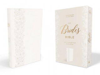 Carte KJV, Bride's Bible, Leathersoft, White, Red Letter, Comfort Print Thomas Nelson