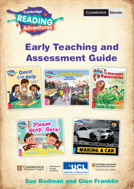 Książka Cambridge Reading Adventures Pink A to Blue Bands Early Teaching and Assessment Guide with Digital Access Sue Bodman