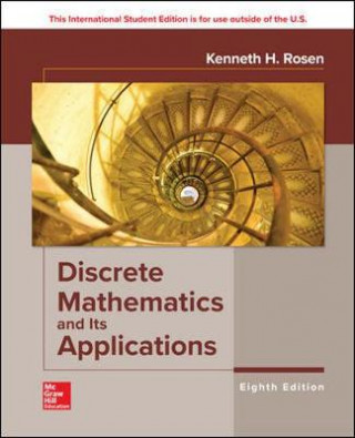 Kniha ISE Discrete Mathematics and Its Applications Kenneth Rosen