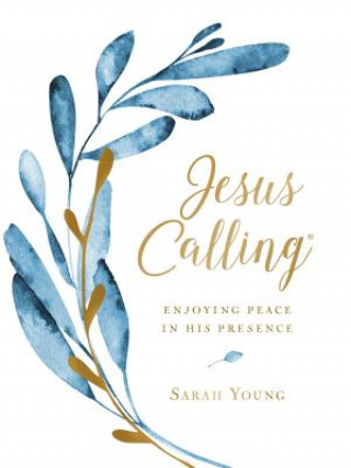Könyv Jesus Calling, Large Text Cloth Botanical, with Full Scriptures Sarah Young