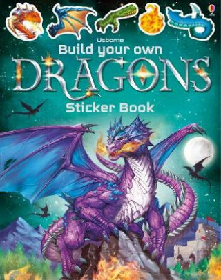 Book Build Your Own Dragons Sticker Book SIMON TUDHOPE