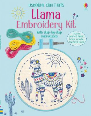 Könyv Embroidery Kit: Llama NOT KNOWN