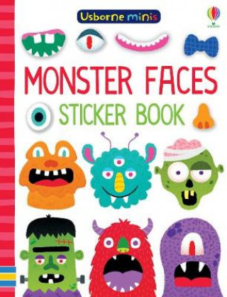 Carte Monster Faces Sticker Book SAM SMITH