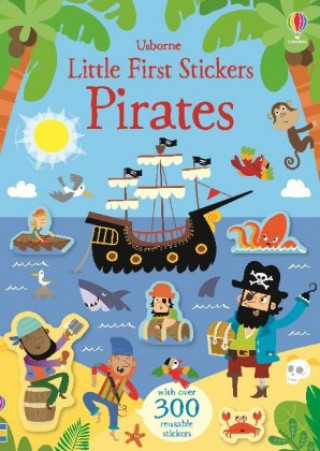 Książka Little First Stickers Pirates KIRSTEEN ROBSON