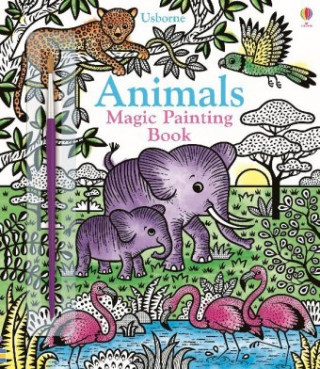 Kniha Animals Magic Painting Book Federica Iossa