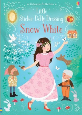 Carte Little Sticker Dolly Dressing Snow White Fiona Watt