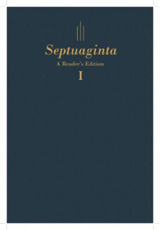 Kniha Septuaginta: A Reader's Edition Hardcover 
