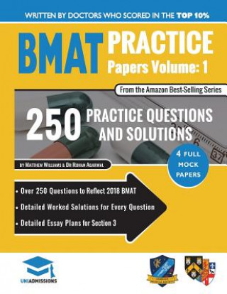Carte BMAT Practice Papers Volume 1 Rohan Agarwal