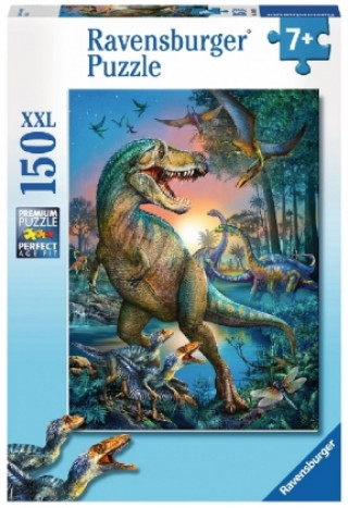 Játék Ravensburger Kinderpuzzle - 10052 Urzeitriese - Dinosaurier-Puzzle für Kinder ab 7 Jahren, mit 150 Teilen im XXL-Format 