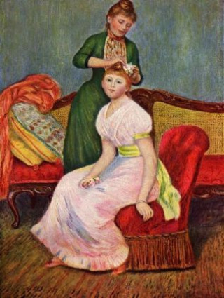 Joc / Jucărie Pierre-Auguste Renoir - La Coiffure - 500 Teile (Puzzle) 
