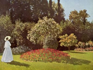 Joc / Jucărie Claude Monet - Frau im Garten - 500 Teile (Puzzle) 