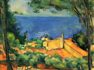Hra/Hračka Paul Cézanne - L'Estaque mit roten Dächern - 500 Teile (Puzzle) 