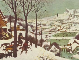 Hra/Hračka Pieter Bruegel d. Ä. - Zyklus der Monatsbilder, Szene: Heimkehr der Jäger (Monat Januar), Detail - 500 Teile (Puzzle) 