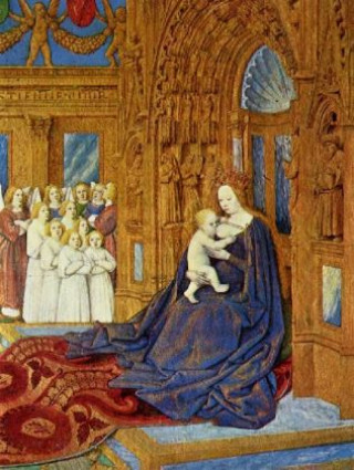 Game/Toy Jean Fouquet - Livres d'heures des Étienne Chevalier, Szene: Madonna vor dem Portal einer Kathedrale - 500 Teile (Puzzle) 