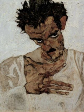 Joc / Jucărie Egon Schiele - Selbstporträt mit gesenktem Kopf - 500 Teile (Puzzle) 