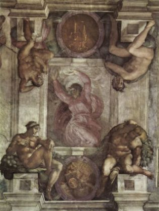Joc / Jucărie Michelangelo Buonarroti - Deckenfresko in der Sixtinischen Kapelle, Der Schöpfergott und 4 Jünglinge - 500 Teile (Puzzle) 