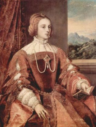 Hra/Hračka Tizian - Porträt der Kaiserin Isabella von Portugal - 1.000 Teile (Puzzle) 
