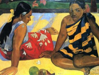 Hra/Hračka Paul Gauguin - Zwei Frauen von Tahiti (Was gibt's Neues, Parau api) - 1.000 Teile (Puzzle) 