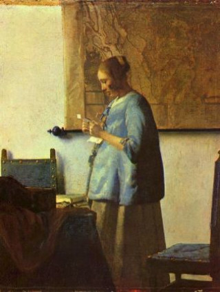 Hra/Hračka Jan Vermeer van Delft - Die Briefleserin - 1.000 Teile (Puzzle) 