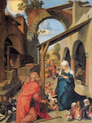 Játék Albrecht Dürer - Paumgartner-Altar: Mittelbild: Geburt Christi - 1.000 Teile (Puzzle) 