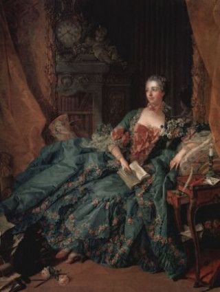 Játék François Boucher - Porträt der Madame de Pompadour - 1.000 Teile (Puzzle) 