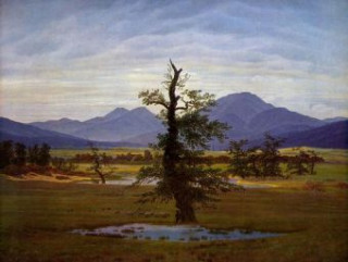 Igra/Igračka Caspar David Friedrich - Einsamer Baum (Dorflandschaft bei Morgenbeleuchtung, Harzlandschaft) - 1.000 Teile (Puzzle) 