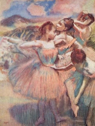 Játék Edgar Germain Hilaire Degas - Tänzerinnen in einer Landschaft - 1.000 Teile (Puzzle) 
