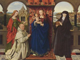 Játék Jan van Eyck - Die Madonna mit dem Kartäuser - 1.000 Teile (Puzzle) 