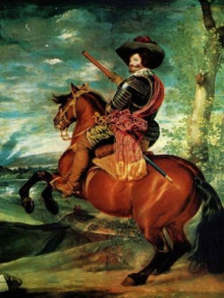 Hra/Hračka Diego Velázquez - Porträt des Gaspar de Guzmán, Herzog von Olivares zu Pferd - 1.000 Teile (Puzzle) 