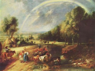 Spiel/Spielzeug Peter Paul Rubens - Landschaft mit dem Regenbogen - 1.000 Teile (Puzzle) 