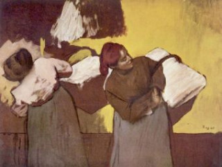 Jogo/brinquedo Edgar Germain Hilaire Degas - Zwei Waschfrauen - 1.000 Teile (Puzzle) 